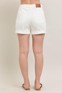 White Out Jogger Shorts
